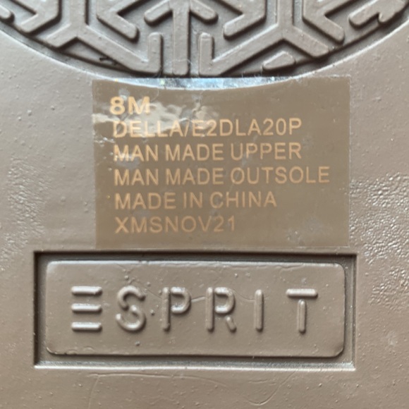 Esprit Cream Link Summer Sandals~ Size 8 - Picture 5 of 5